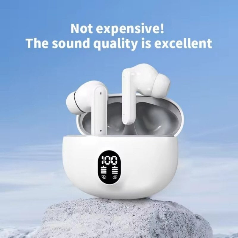 TWS Wireless Earbuds | LED Display | Bass Sound | Bluetooth 5.3 | Type-C | Random Colors