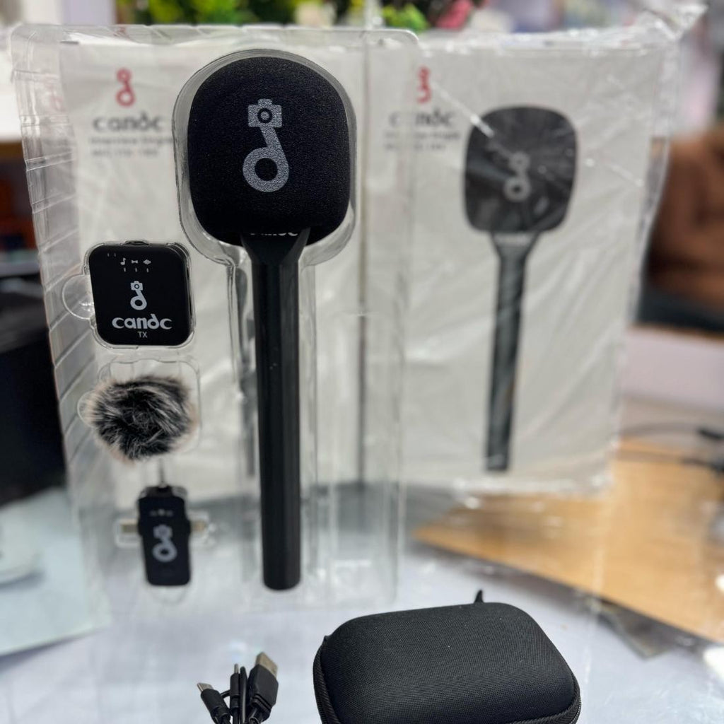 Candc Interview Single Wireless Microphone – 1 Transmitter & 1 Receiver